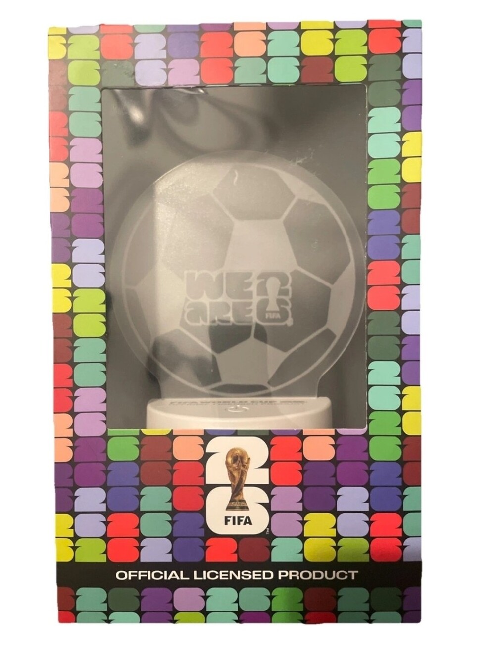NWT Fifa 2026 Soccer Ball Lamp Light